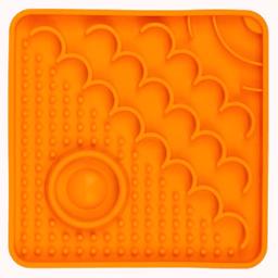 LickiMat CATSTER Silikonaktivitet Lick Mat Orange